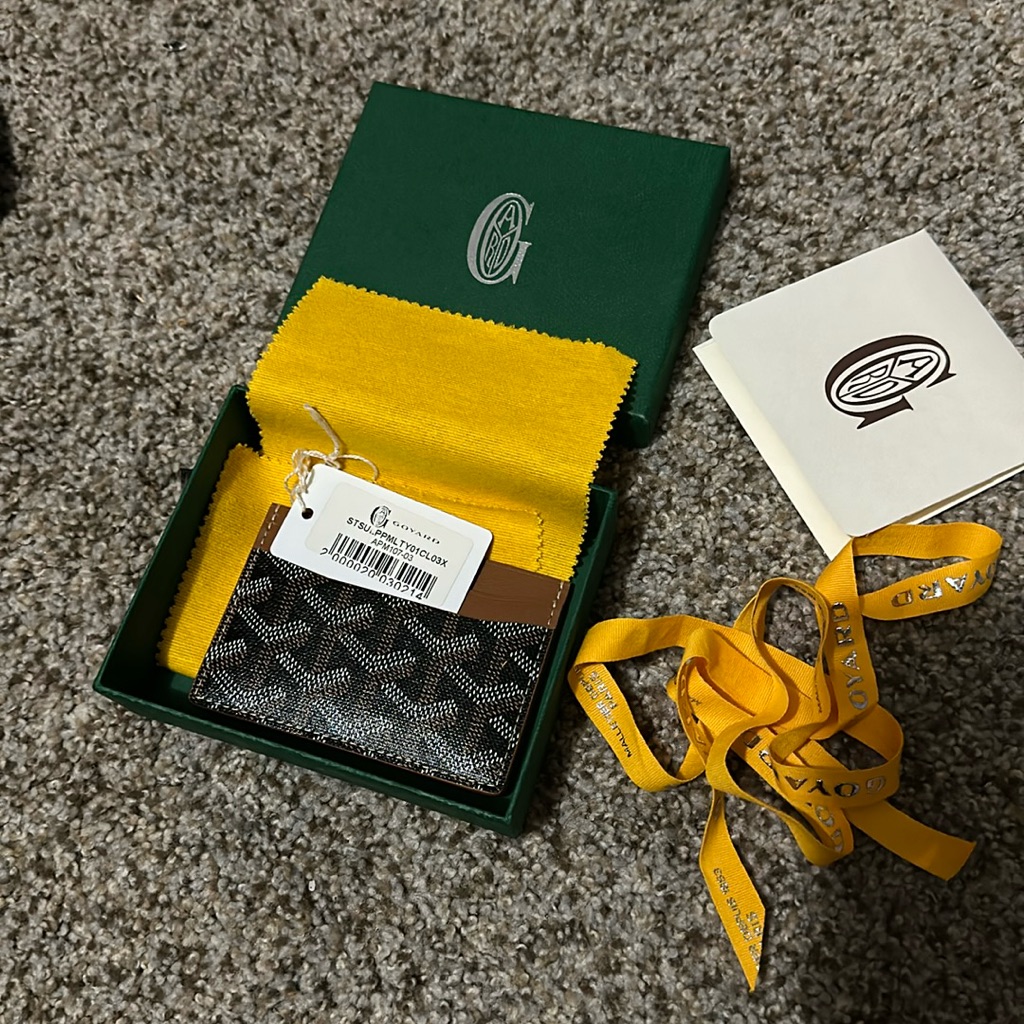 Brand Nwt Goyard Saint Sulpice Card Holder Brand Nwt Goyard Saint Sulpice Card Holder